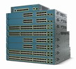 Сatalyst 3560E - семейство гигабитных корпоративных коммутаторов 3-го уровня фиксированной конфигурации c 10-гигабитными аплинками для организации мощного сетевого центра.