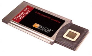 Precise 100 PC-Card Сканер отпечатков пальцев для ноутбука и аналогичных мобильных устройств